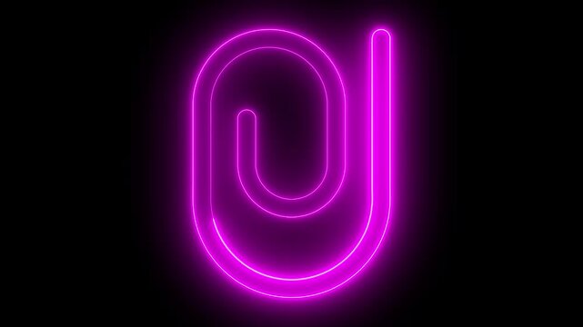 Neon link neon, sign, light, number, glowing
