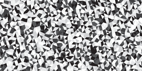  vector poly triangle texture geometric pattern triangular. Dark Silver, Gray vector cover in polygonal style. Geometric camouflage seamless pattern. © coal digger