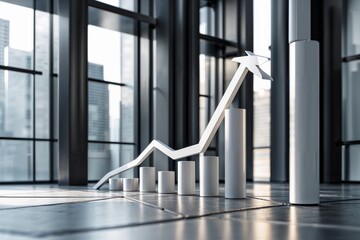 Long term corporate growth illustrated through architecture