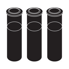 Test Tubes glyph icon 