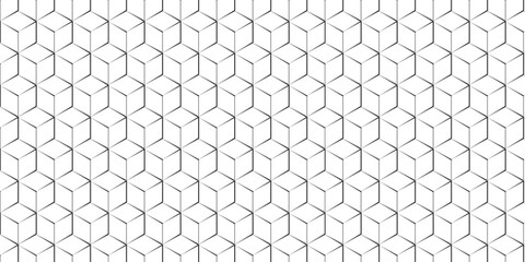 Structure geometric tile stripe square cube decorative thin minimal wallpaper. repeat creative element mosaic ornament vintage monochrome hexagon type gradient liner background.