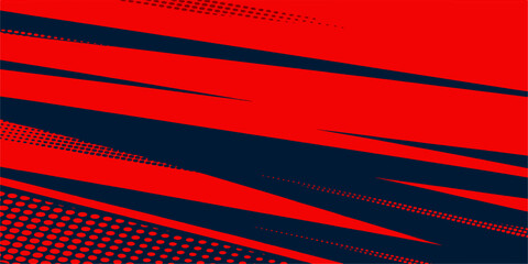 Fototapeta premium Abstract grunge background featuring a digital 3d vector pattern with red and black lines and a motion wave texture incorporating the flag of Germany and the flag of Austria for a web banner design