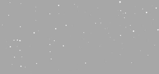 Vector PNG winter snow falling	