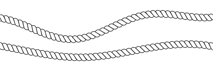 Obraz premium Nautical rope brushes pattern. Yacht style design. Vintage decorative elements. Template for prints, cards, fabrics, covers, menus, banners, posters and placard. Vector illustration in eps 10.