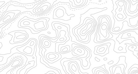 Vector geographic contour map. Background of the topographic map. Topography background. Vector banner. Topography map background. © Mst