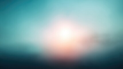 Obraz premium Ethereal Abstract Background with Soft Light and Blurred Colors Representing Tranquility and Calmness in a Modern Decorative Style