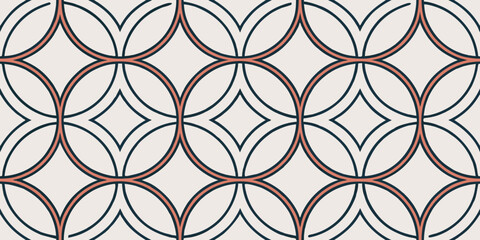 Fototapeta premium Seamless Clean Geometric Background for Professional Marketing Content, Flat Vector Style, Modern Corporate Pattern for Branding, Advertising, Business Presentation, Digital Media