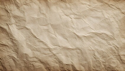 Textured vintage parchment paper with subtle creases and folds creating a rustic aged background for design and creative projects