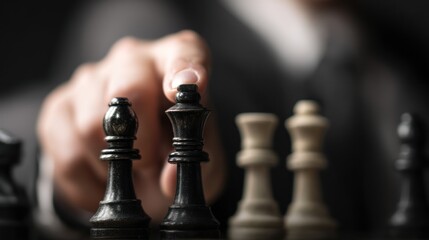 Chess strategy concept