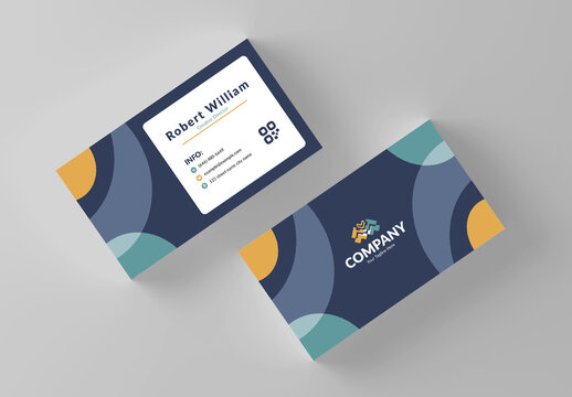 Modern Business Card Template Layout