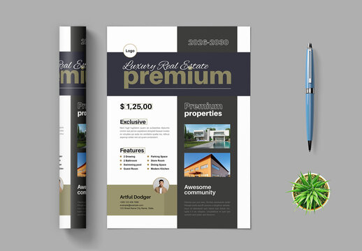 Real Estate Flyer Template