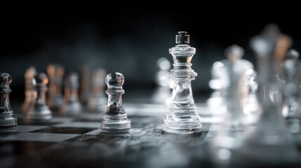 Chess pieces strategy