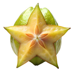 Star apple fruit isolated on transparent background PNG