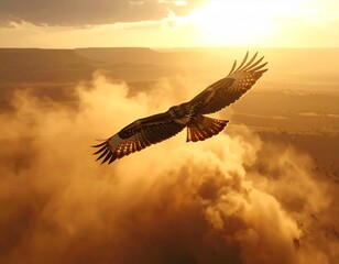 Majesty in Flight　hawk