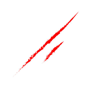 Hand Drawn Scar Doodle