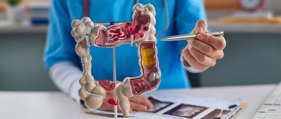 Colon diseases and colorectal cancer and ulcerative colitis