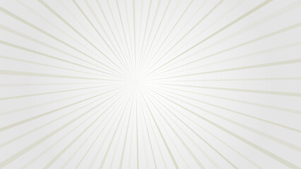 Obraz premium Beige Sunburst Rays Background with Radial Lines and Copy Space