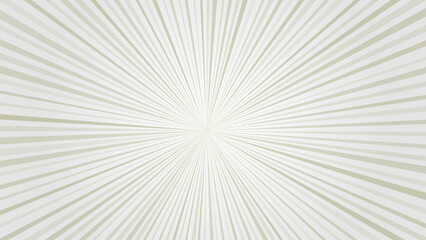Obraz premium Beige Sunburst Rays Background with Radial Lines and Copy Space