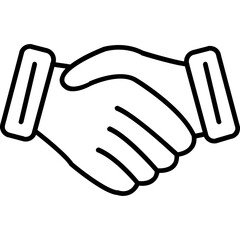 Obraz premium Handshake Icon