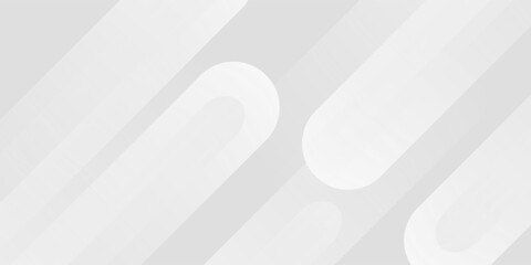 Obraz premium Abstract white geometric background. Dynamic shapes composition. gradient vanishing circles. Creative illustration for poster, web, landing, page, cover