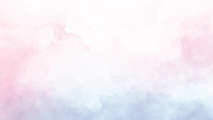Fototapeta premium Beautiful Blue Watercolor Background.