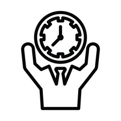 Time management icon © Shaharea