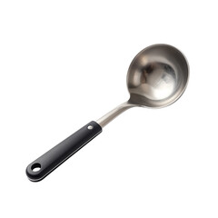 Stainless Steel Serving Spoon With Black Handle