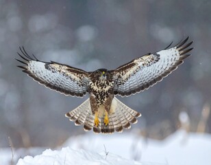 Majesty in Flight　hawk