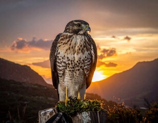 Majesty in Flight　hawk