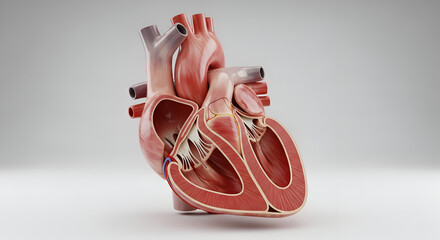 Human Heart Anatomy Model 1.