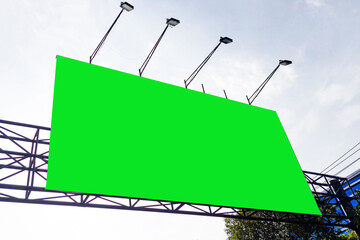 Billboard Green Screen Landscape