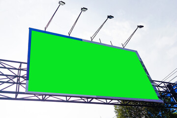 Billboard Green Screen Landscape