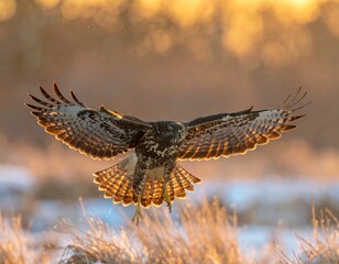 Majesty in Flight　hawk