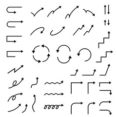 シンプルなやじるし