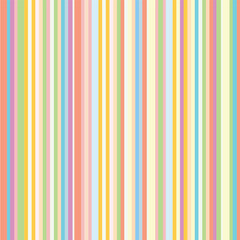 Obraz premium Colorful Vertical Stripes Seamless Vector Pattern Background