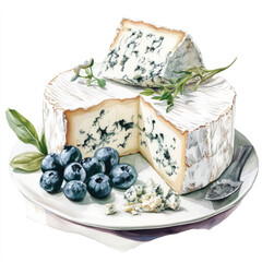 cheese and grapes