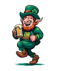 st patricks day leprechaun