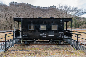 旧太子駅 車掌車