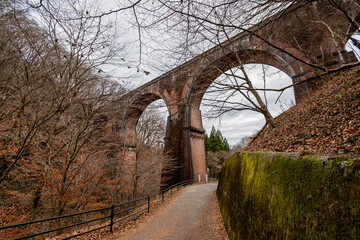 碓氷湖 めがね橋