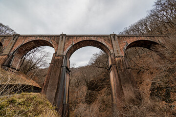 碓氷湖 めがね橋