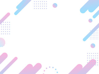 幾何学模様背景イラスト