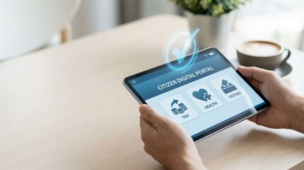 E-government action for citizen access online services in a digital portal environment enhancing communication and engagement