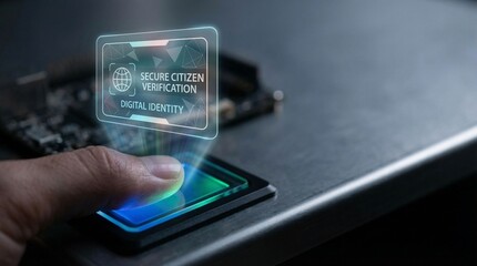 Digital identity verification action for e-government online services enhancing citizen access in a secure technological environment