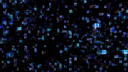 Digital data cubes processing global technology network