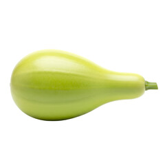 Single yellow pear squash