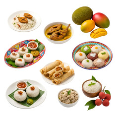 Assorted asian delights