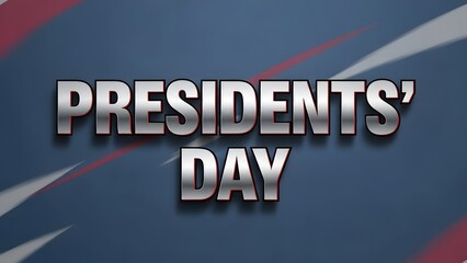 Presidents day celebration background