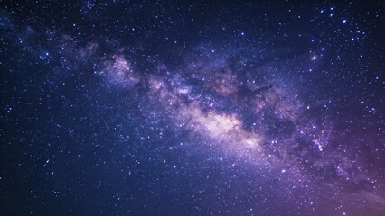 Fototapeta premium River of Stars in Violet Night