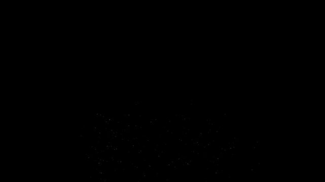 firework explosion with 2026 text