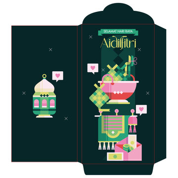 Aesthetic Money Packet Sampul Duit Raya 2026